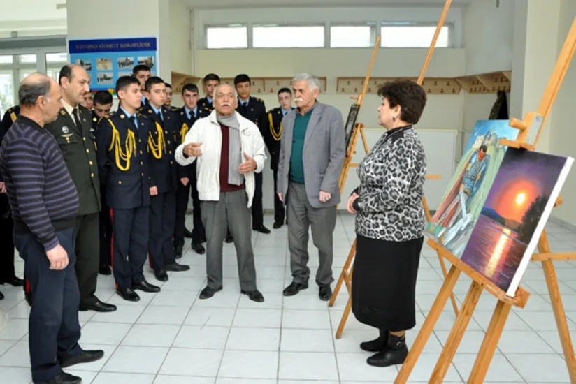 ​Hərbi Liseydə Səttar Bəhlulzadənin yaradıcılığına həsr olunmuş görüş keçirilib