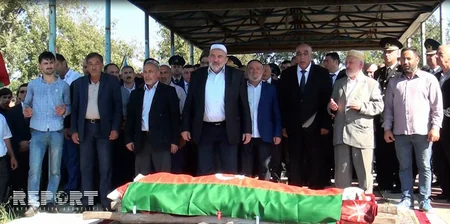 Ermənilərin açdığı atəş nəticəsində həlak olan mülki şəxs dəfn olunub - FOTO