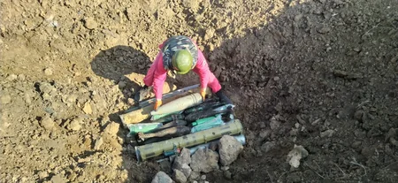 Cəbhə boyu ərazilərdə 216 partlamamış hərbi sursat aşkarlanıb