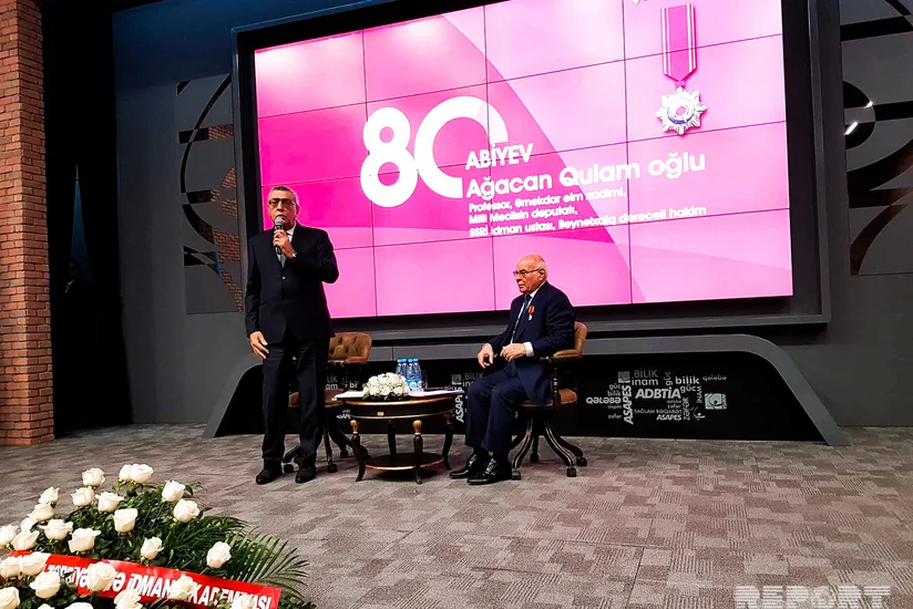 Ağacan Abiyevin 80 illik yubileyi keçirilib