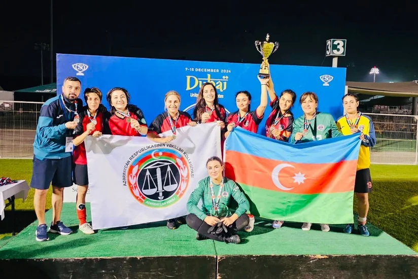 Azərbaycanın vəkillərdən ibarət komandası beynəlxalq turnirdə gümüş medal əldə edib