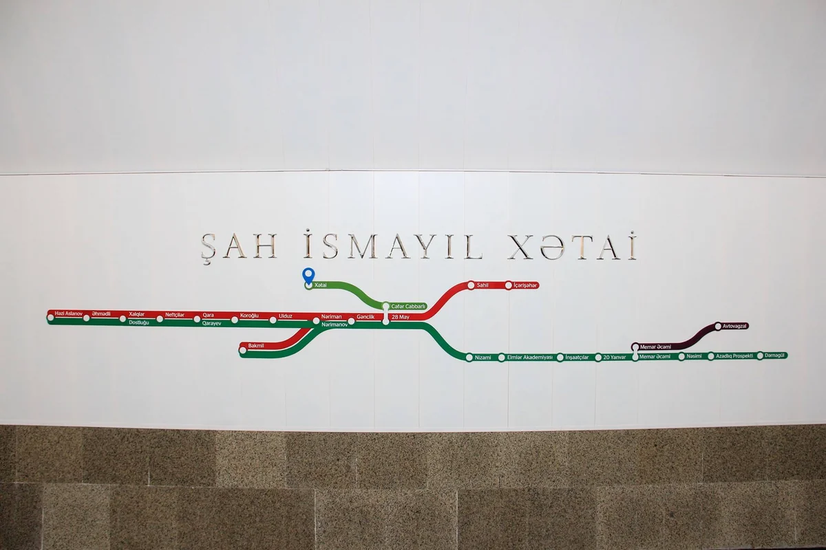 Sabah günün birinci yarısında metronun Xətai stansiyası işləməyəcək