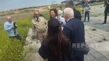 “Sülhün Kökləri” təşkilatının təsisçisi azad edilmiş ərazilərdə səfərdədir