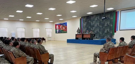 Readiness of Azerbaijani Army officers in Organization of Educational Work and Psychologist specialties checked