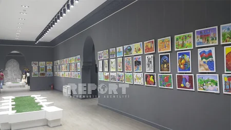 Təsviri sənət qalereyasının əsaslı təmirdən sonra açılışı olub