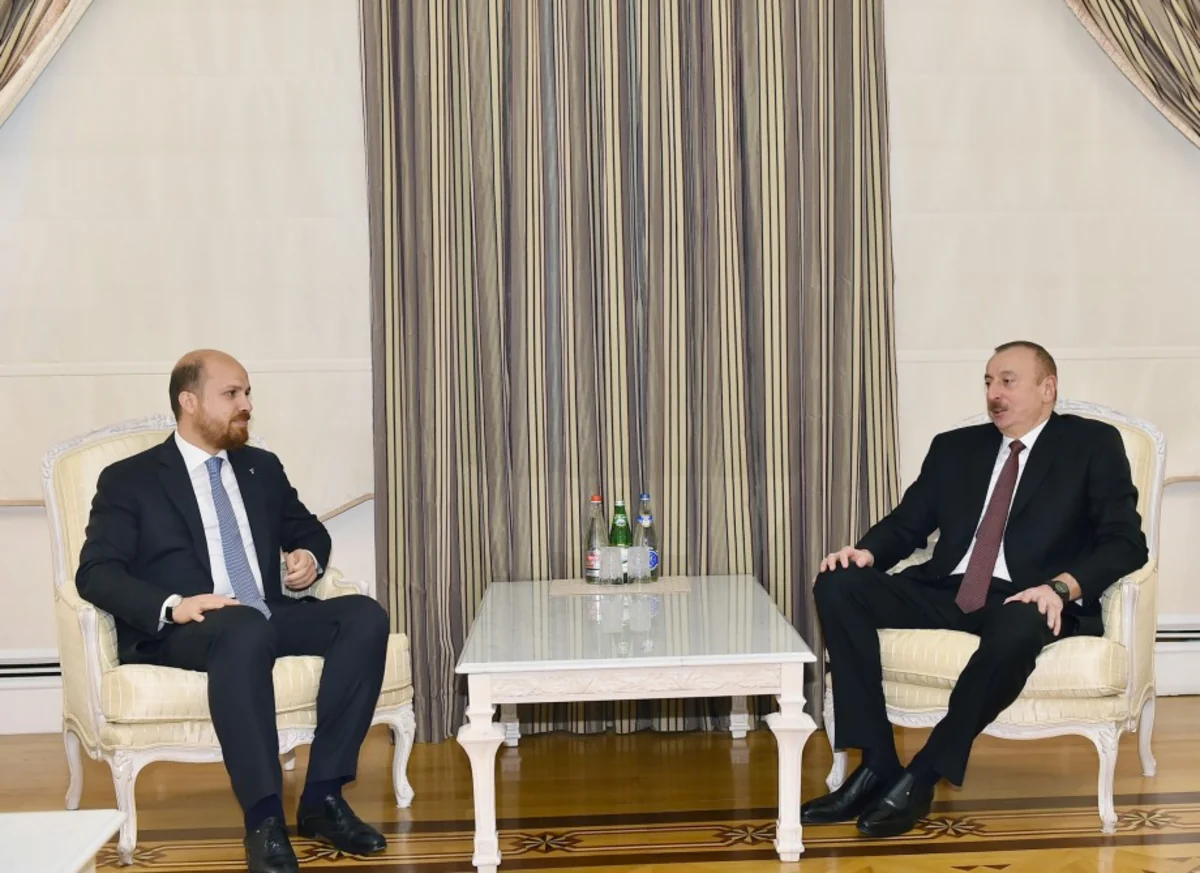 Prezident İlham Əliyev Türkiyənin gənclik və idman nazirini qəbul edib