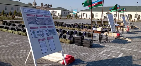Azerbaijan Army conducting training exercises in new training year