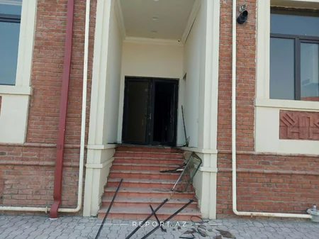 Düşmənin Tərtərə atdığı Smerç raketi Azərxalçaya ziyan vurub