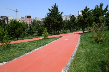 President, First Lady attend opening of new park in Baku