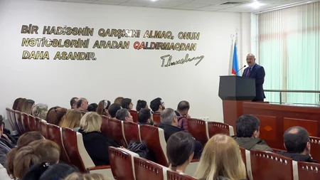 TƏBİB əməkdaşları yanğın təhlükəsizliyi barədə məlumatlandırılıb