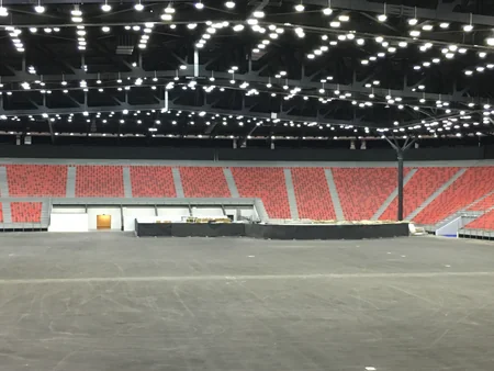 Təşkilat Komitəsi Ümumdünya Şahmat Olimpiadasının keçiriləcəyi məkanda olub