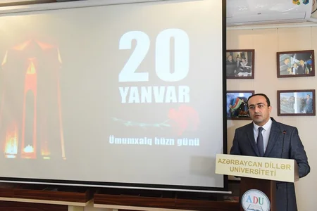ADU-da “20 Yanvar və Azərbaycanın istiqlalı” mövzusunda dəyirmi masa keçirilib