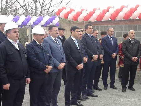 ​Şəkinin daha bir kəndinə qaz verilib