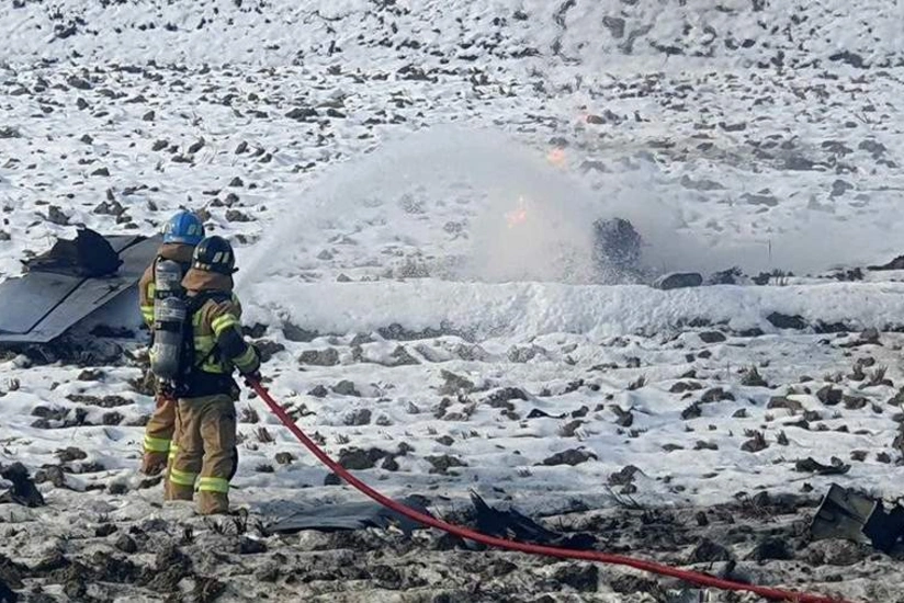 South Korean military plane crashes