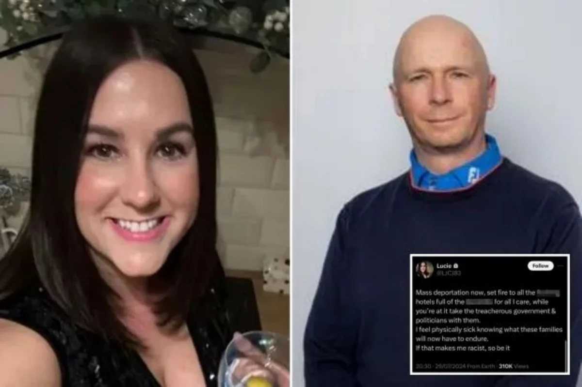 UK official's wife arrested for calling for burning down hotels with migrants