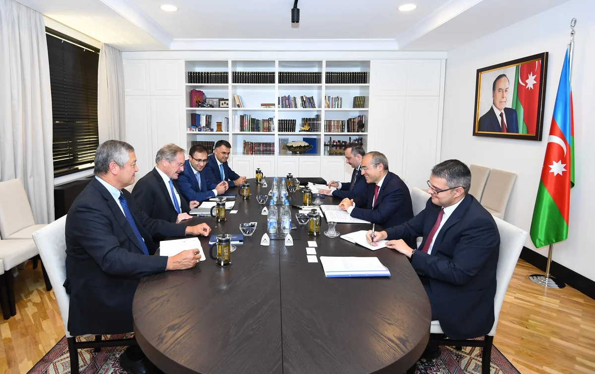 Vergilər Nazirliyində ABŞ nümayəndəsi ilə görüş keçirilib