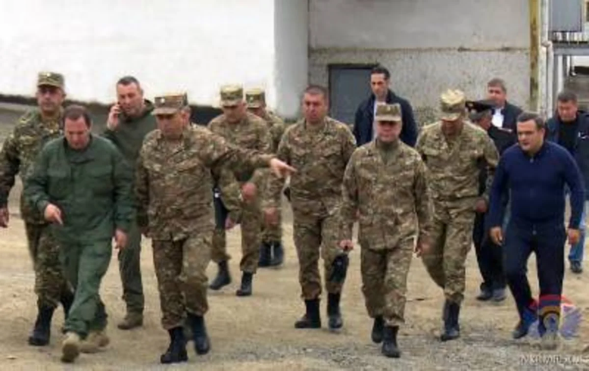 Ermənistanın müdafiə naziri Qarabağa gəlib