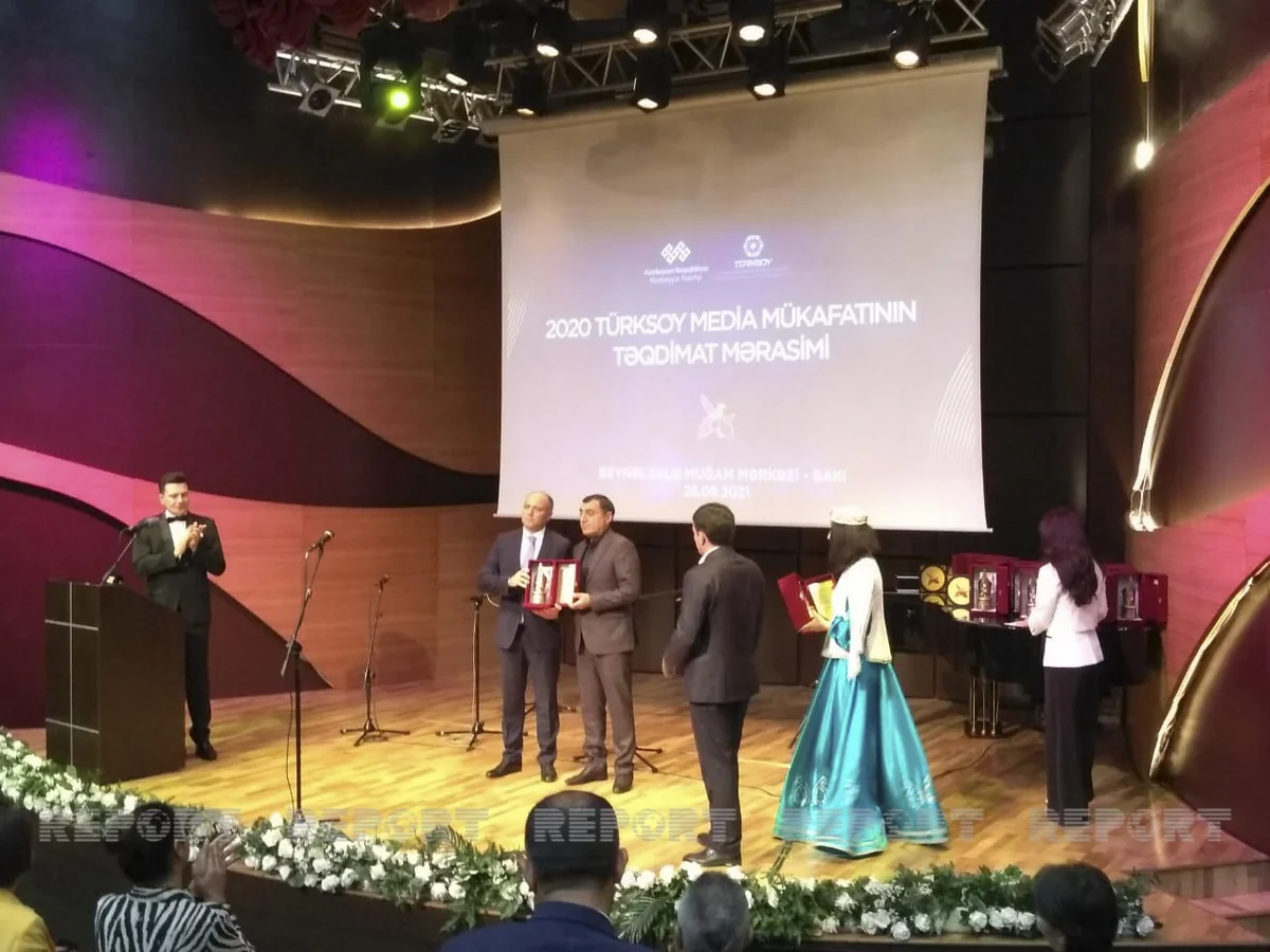 TURKSOY Media Award presented to martyred Azerbaijani journalists posthumously