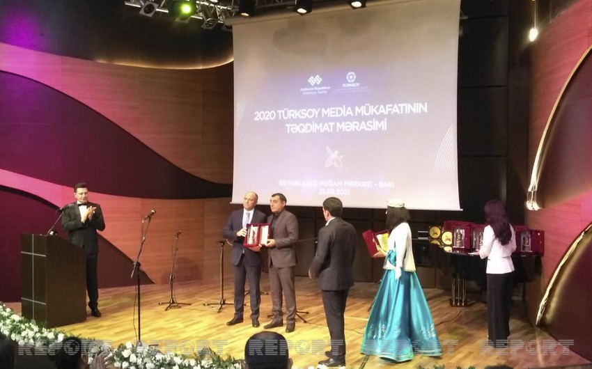 TURKSOY Media Award presented to martyred Azerbaijani journalists posthumously