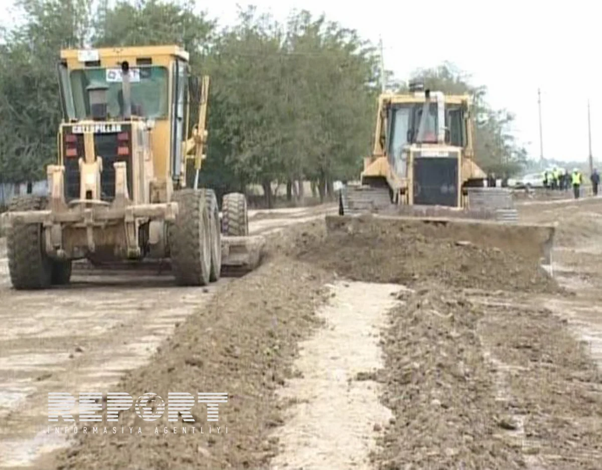​Neftçalada Şorkənd-Şirvanlı avtomobil yolunun tikintisinə başlanılıb