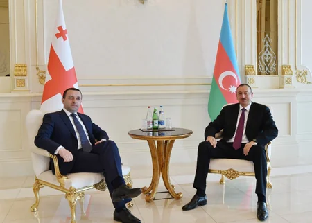 Prezident İlham Əliyev Gürcüstanın Baş nazirini qəbul edib
