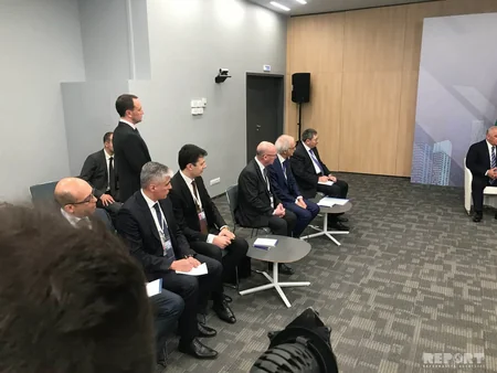 Əli Əsədov Dmitri Medvedevlə görüşüb