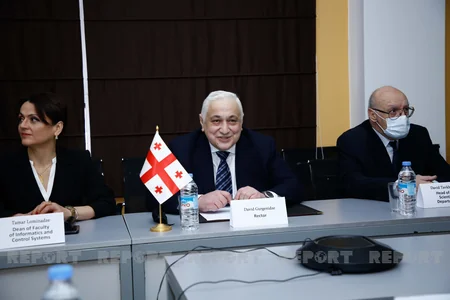 Azərbaycanın təhsil naziri Gürcüstan Texniki Universitetində olub