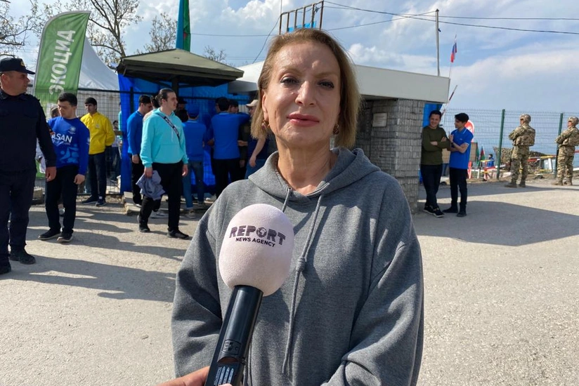 Участница экоакции в Шуше: Временно приостанавливаем акцию