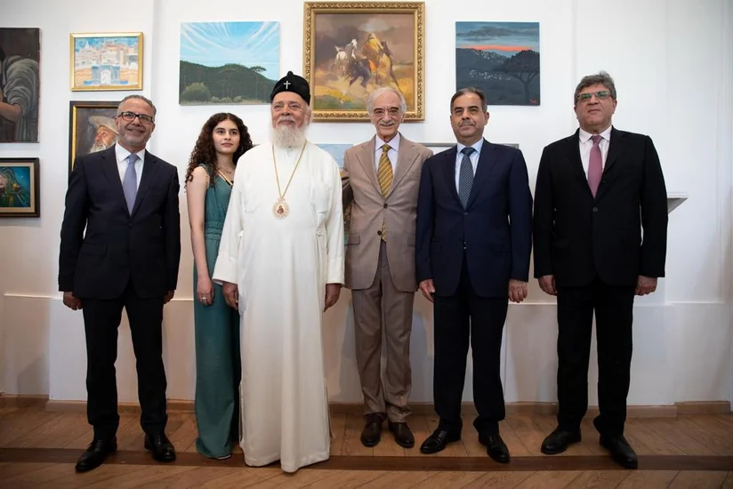 Polad Bülbüloğlunun təşəbbüsü ilə xarici diplomatların yaradıcılıq sərgisi açılıb