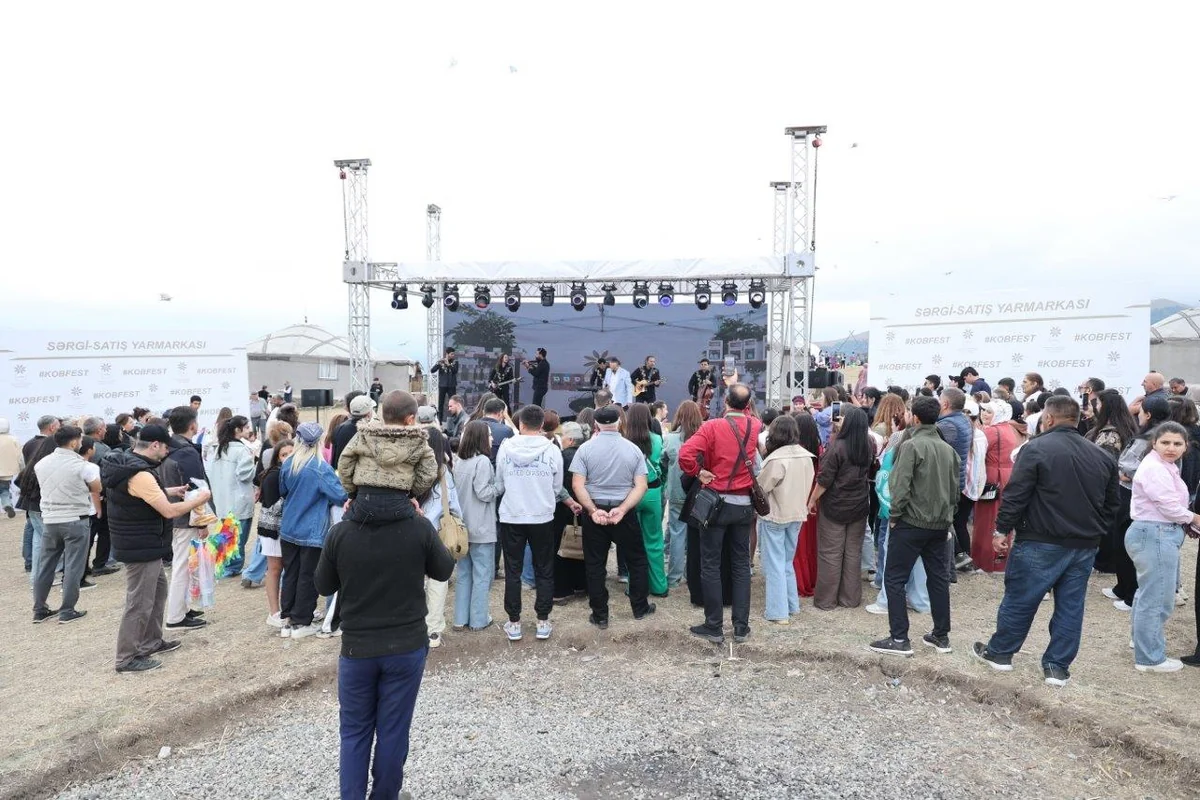 В Гёйгёле прошла выставка-ярмарка KOB FEST