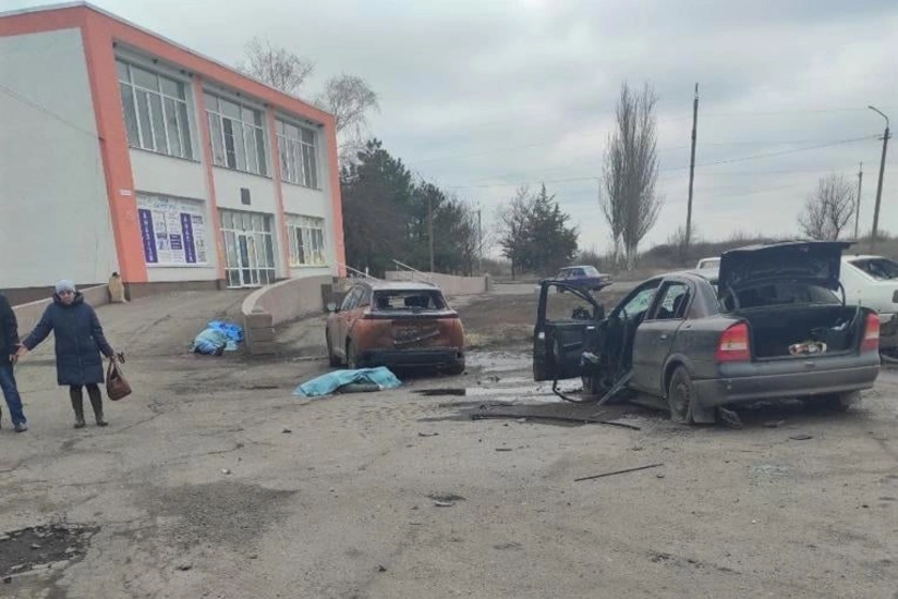 В Донецкой области снаряды попали в больницу, 4 человека погибли, 10 ранены