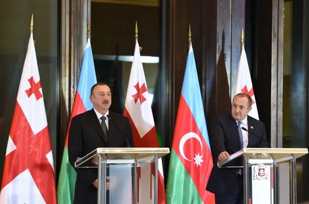 Azərbaycan və Gürcüstan prezidentləri Birgə Bəyannamə imzalayıblar