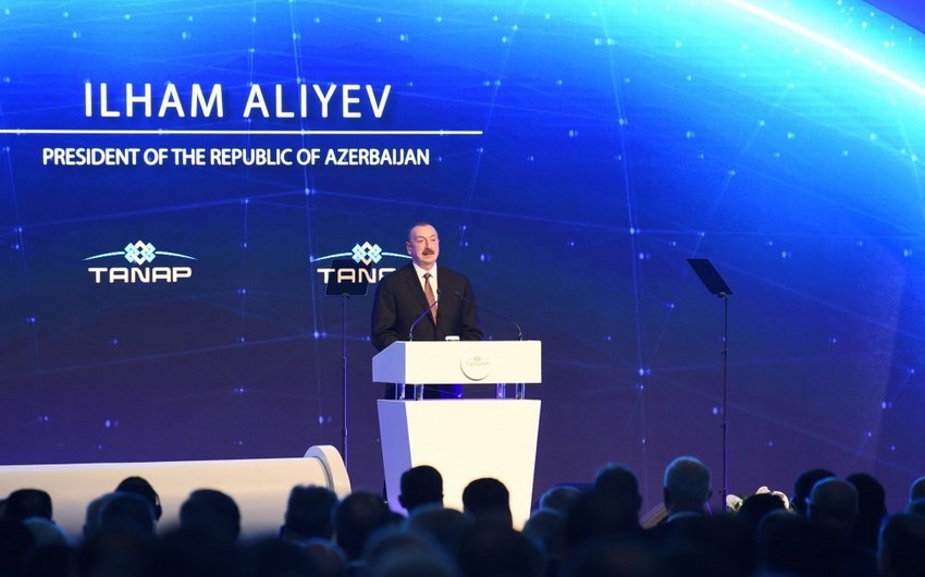 İlham Əliyev: Cənub Qaz Dəhlizi enerji təhlükəsizliyi layihəsidir