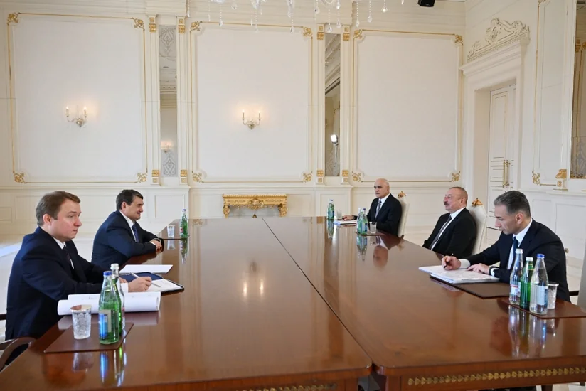 İlham Əliyev Rusiya Prezidentinin köməkçisini qəbul edib - YENİLƏNİB