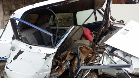 Astarada baş verən ağır qəzanın görüntüləri yayılıb - FOTO