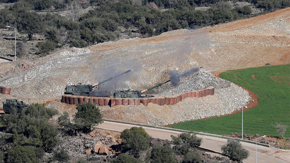 Afrində Türkiyənin 2 hərbçisi yaralanıb