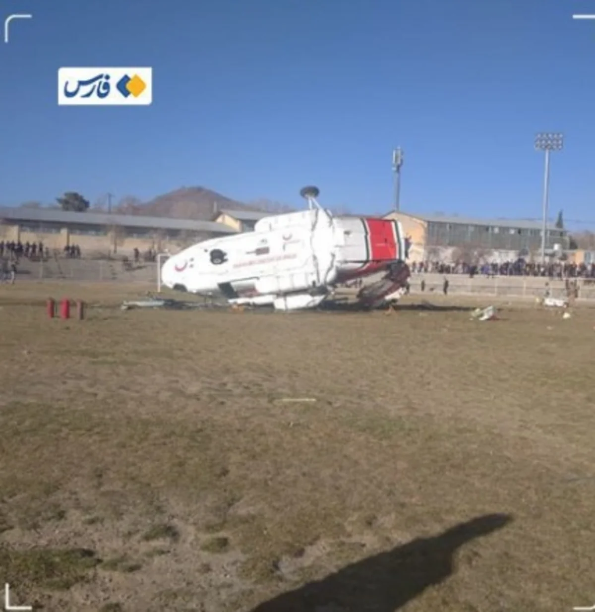 Helicopter with Sport Minister crashes in Iran