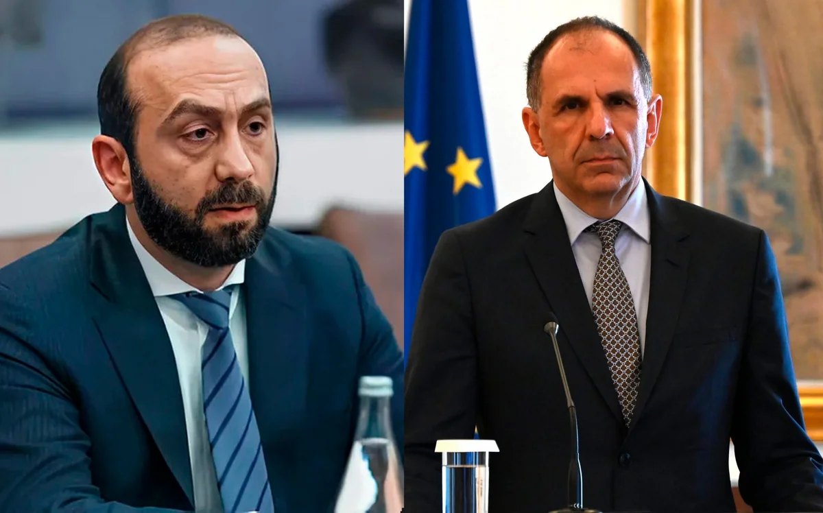 Armenian and Greek foreign ministers hold phone call