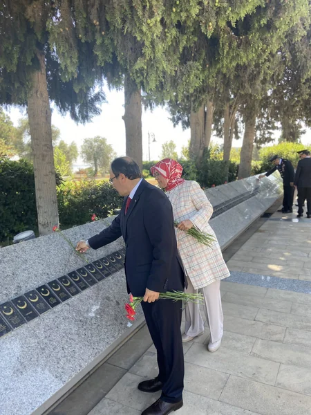 Cahit Bağcı Türk Şəhidliyini ziyarət edib