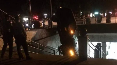 Piyada keçidinə aşan Range Rover yol təsərrüfatına 8 min manat ziyan vurub
