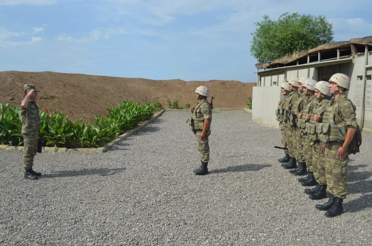 Best duty personnel of Azerbaijani Army  determined