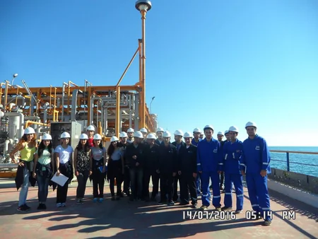 BHOS students take internship at Neft Dashlari