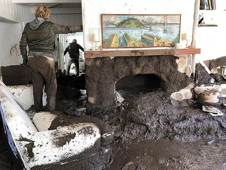 Kaliforniyada sürüşmə nəticəsində 19 nəfər həyatını itirib