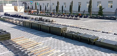 Azerbaijan Army conducting training exercises in new training year