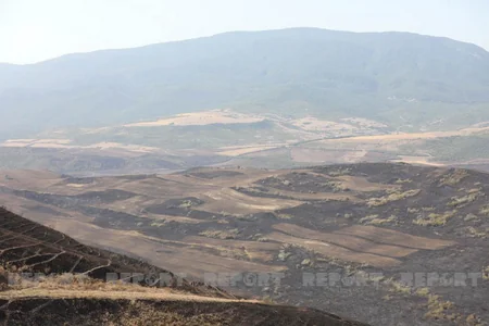 Şabranın bəzi kəndlərində yanğınlar söndürülüb 