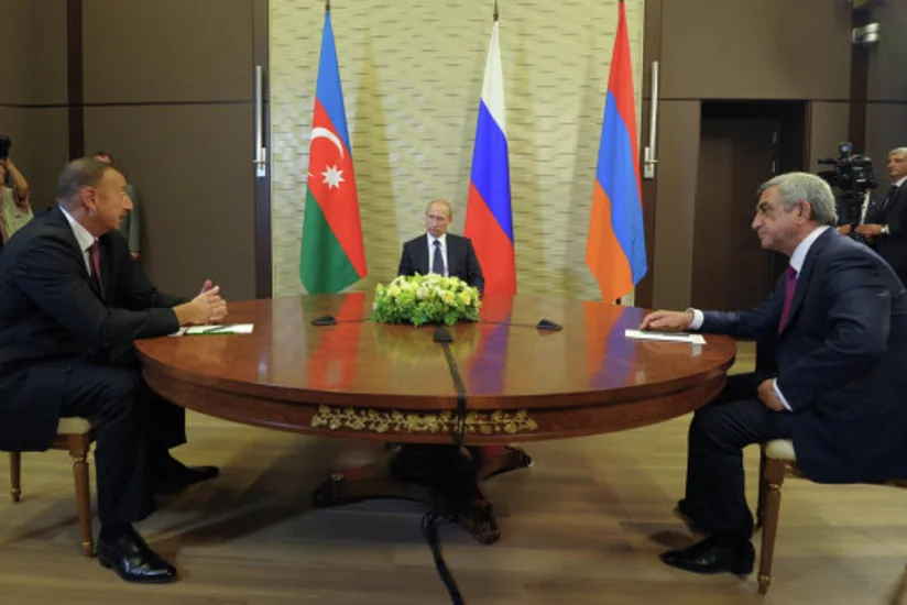 Президенты Азербайджана, РФ и Армении договорились продолжать переговоры по Карабаху