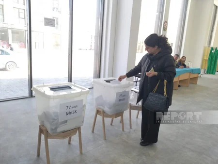 Füzulidə 77 saylı seçki məntəqəsində 760-dan çox sakin səs verib