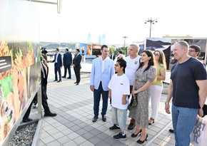 Leyla Aliyeva attends opening of photo exhibition dedicated to 100th anniversary of environmental protection in Azerbaijan 