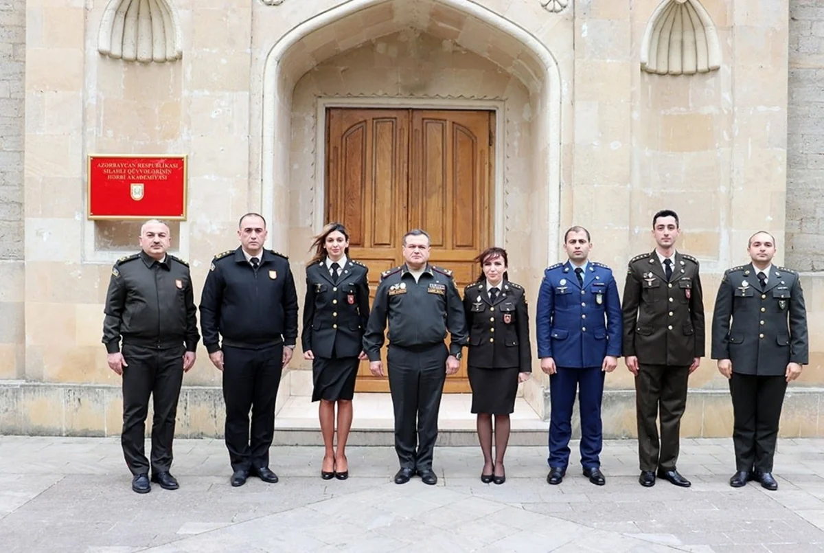 Hərbi Akademiyada buraxılış mərasimi keçirilib