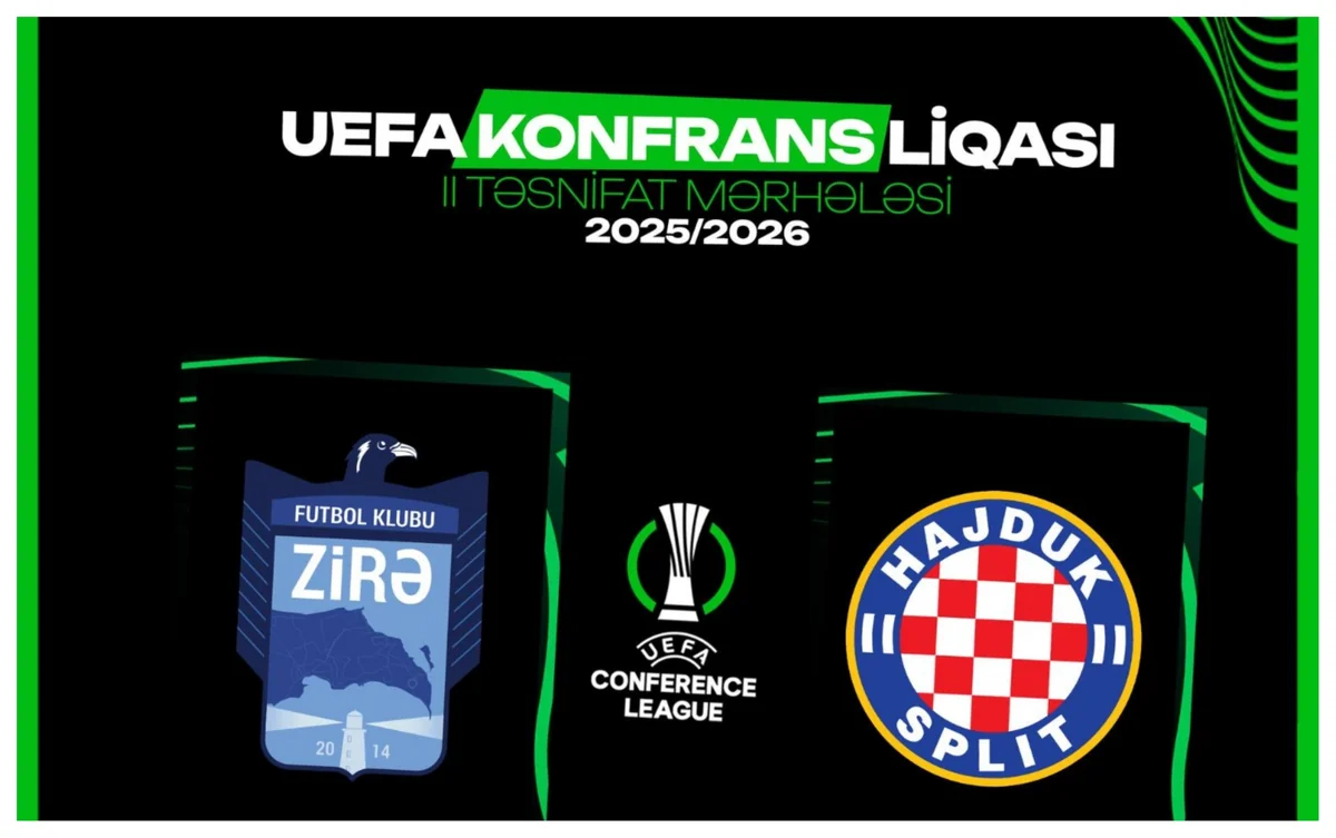 UEFA Konfrans Liqası: “Zirə” - Hayduk” oyununun hakimləri müəyyənləşib